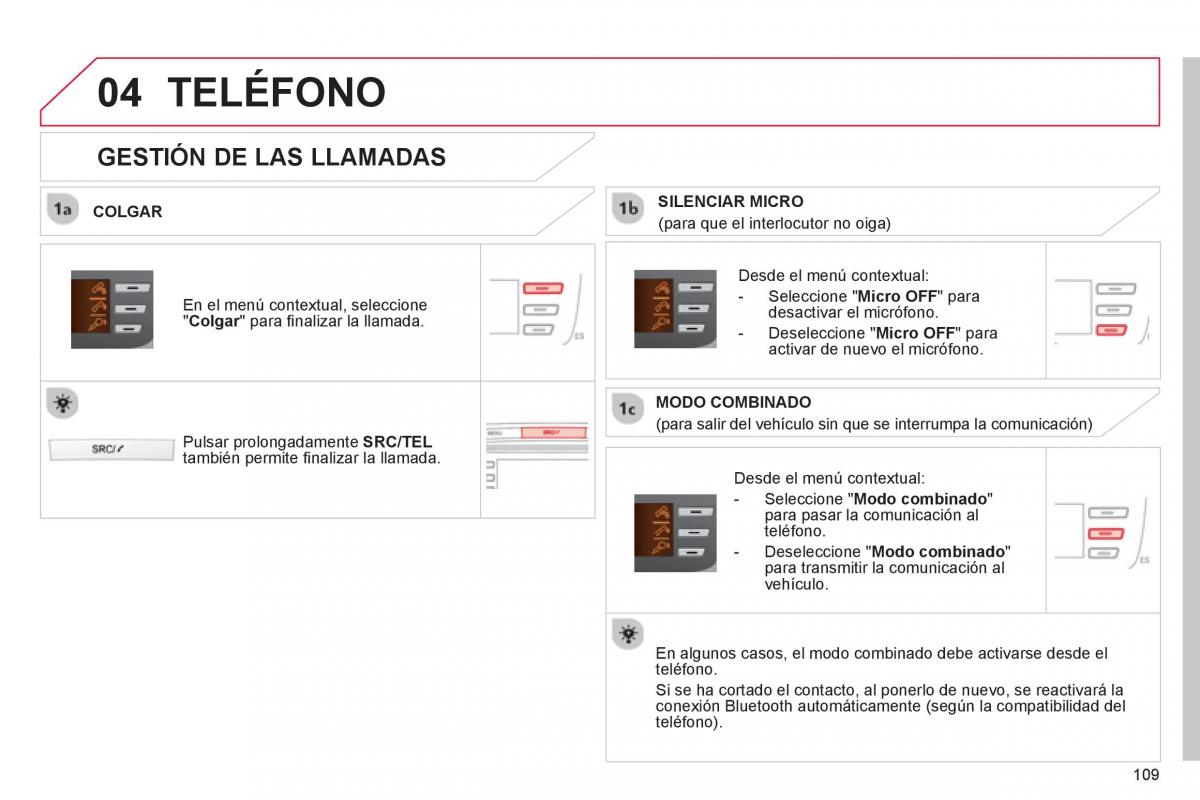 Citroen C1 I 1 manual del propietario / page 111