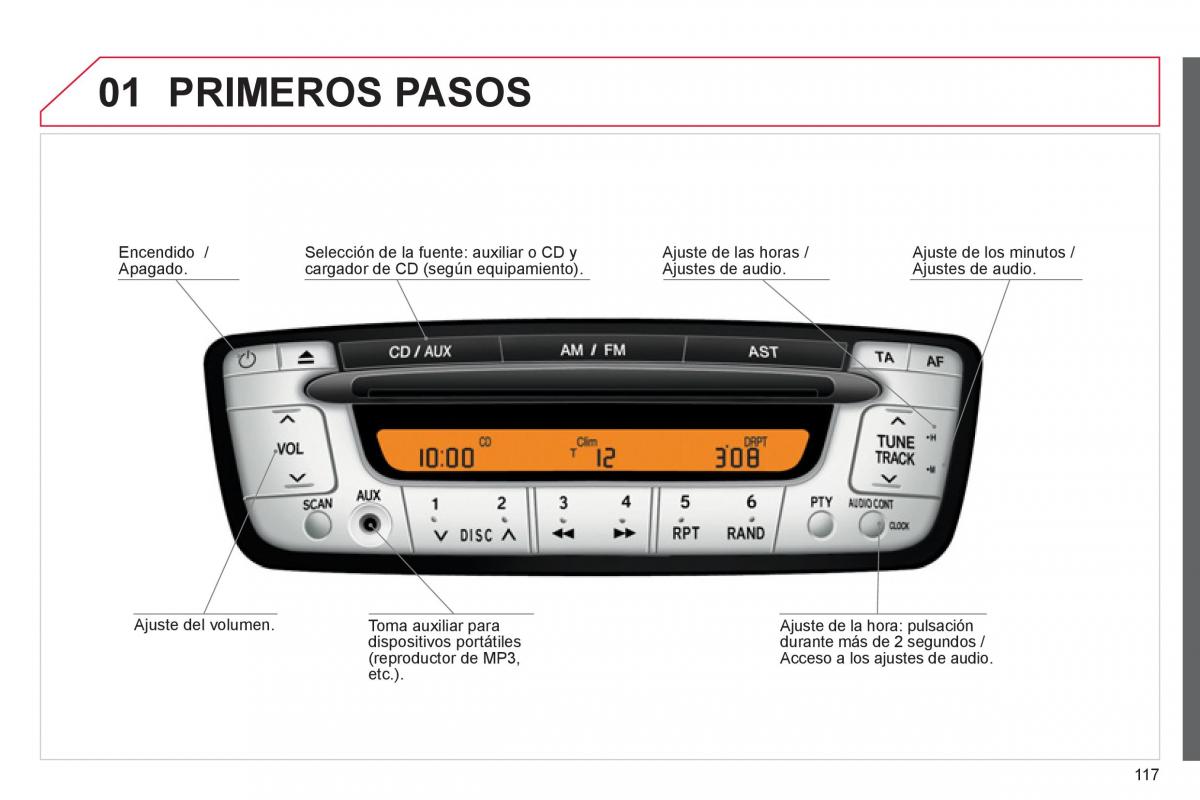 Citroen C1 I 1 manual del propietario / page 119