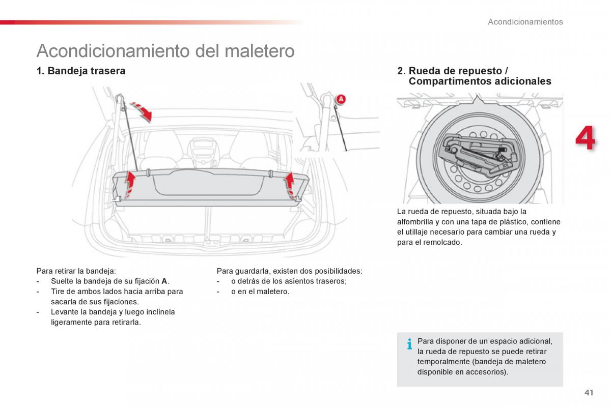 Citroen C1 I 1 manual del propietario / page 43