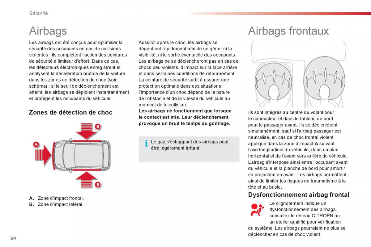 Citroen C1 I 1 manuel du proprietaire / page 56