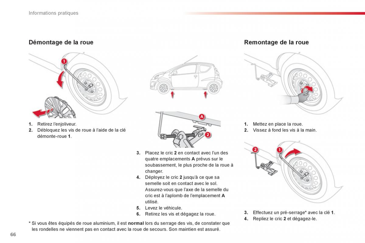 Citroen C1 I 1 manuel du proprietaire / page 68