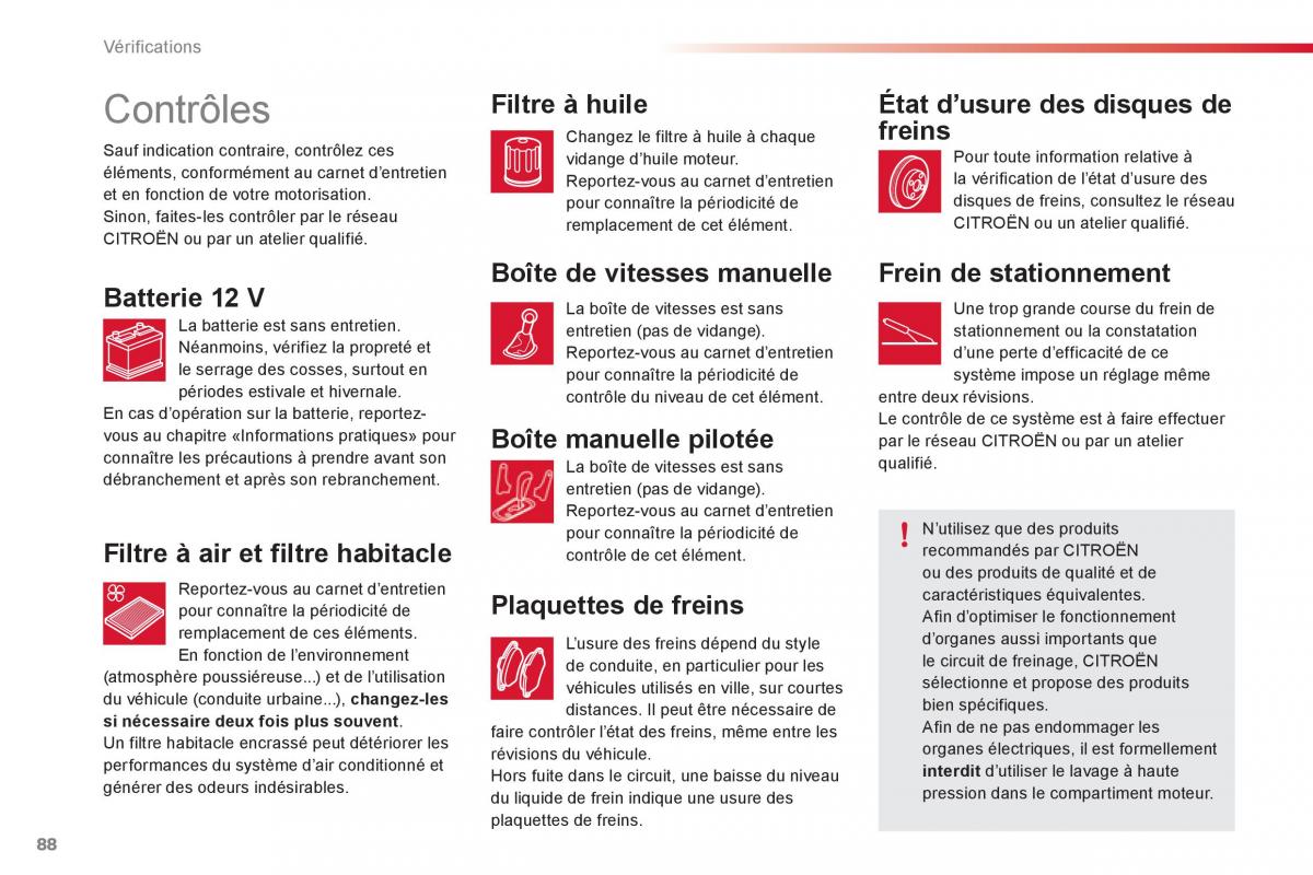 Citroen C1 I 1 manuel du proprietaire / page 90