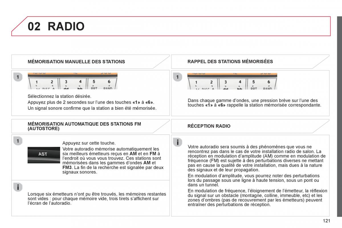 Citroen C1 I 1 manuel du proprietaire / page 123