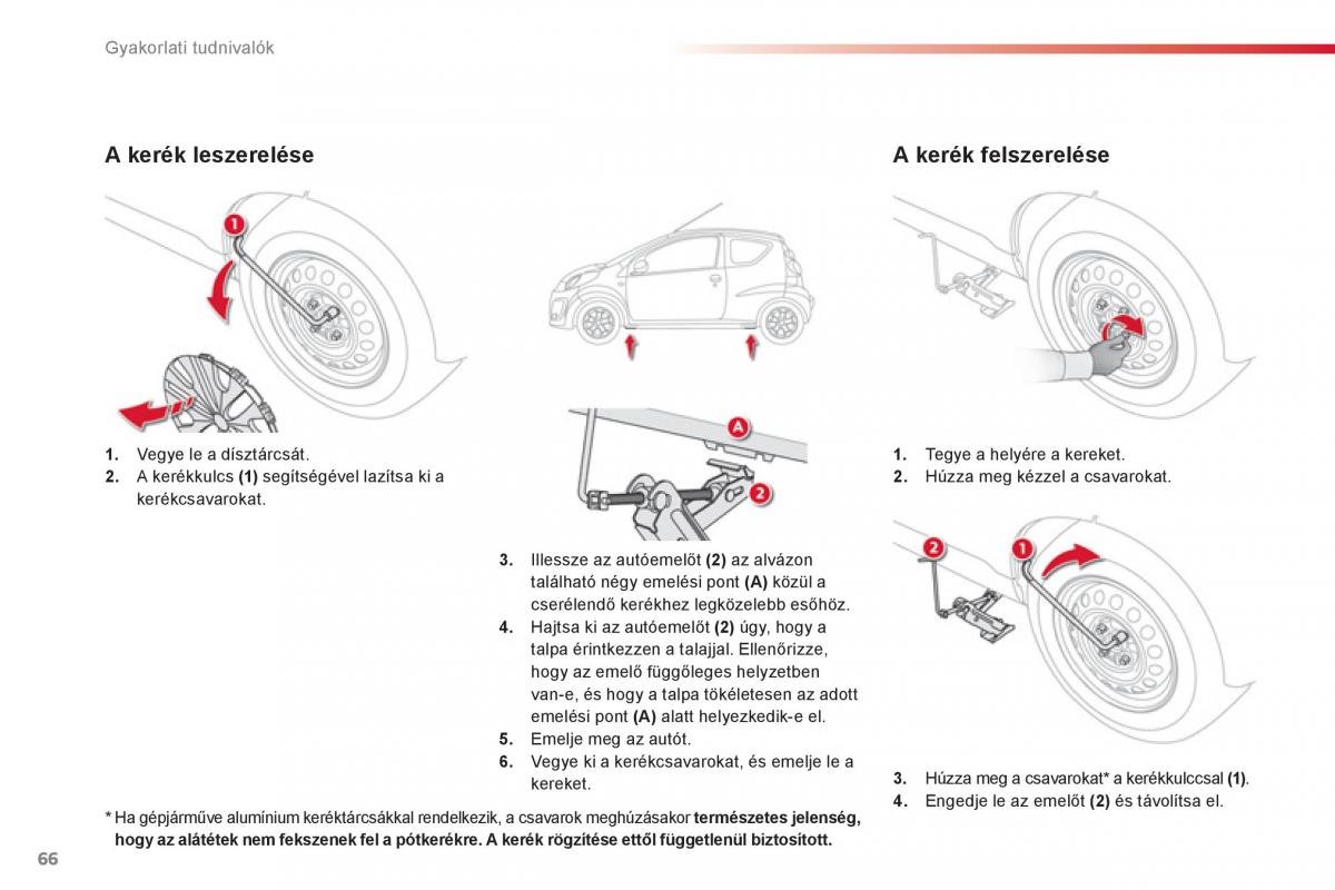 Citroen C1 I 1 Kezelesi utmutato / page 68