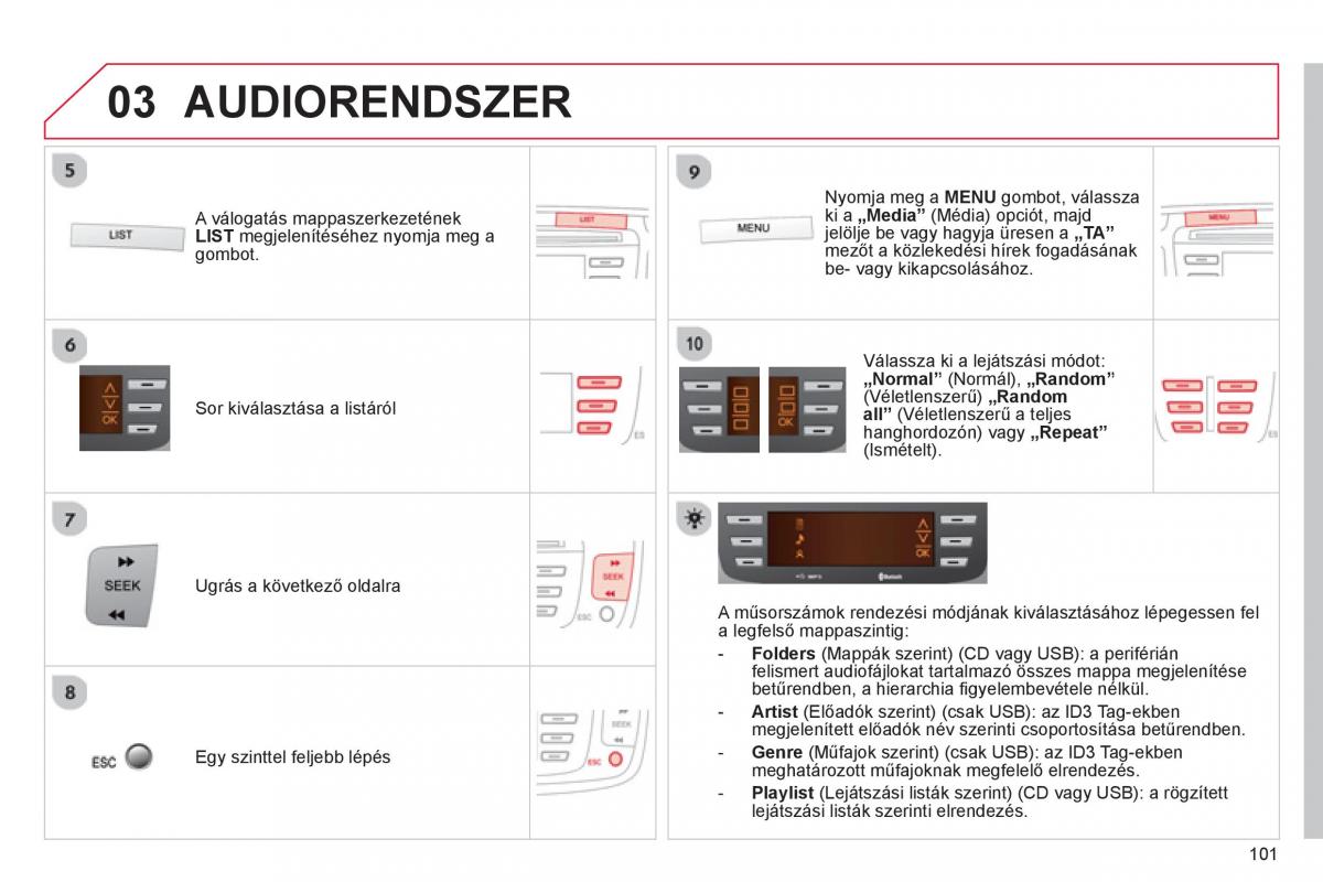 Citroen C1 I 1 Kezelesi utmutato / page 103