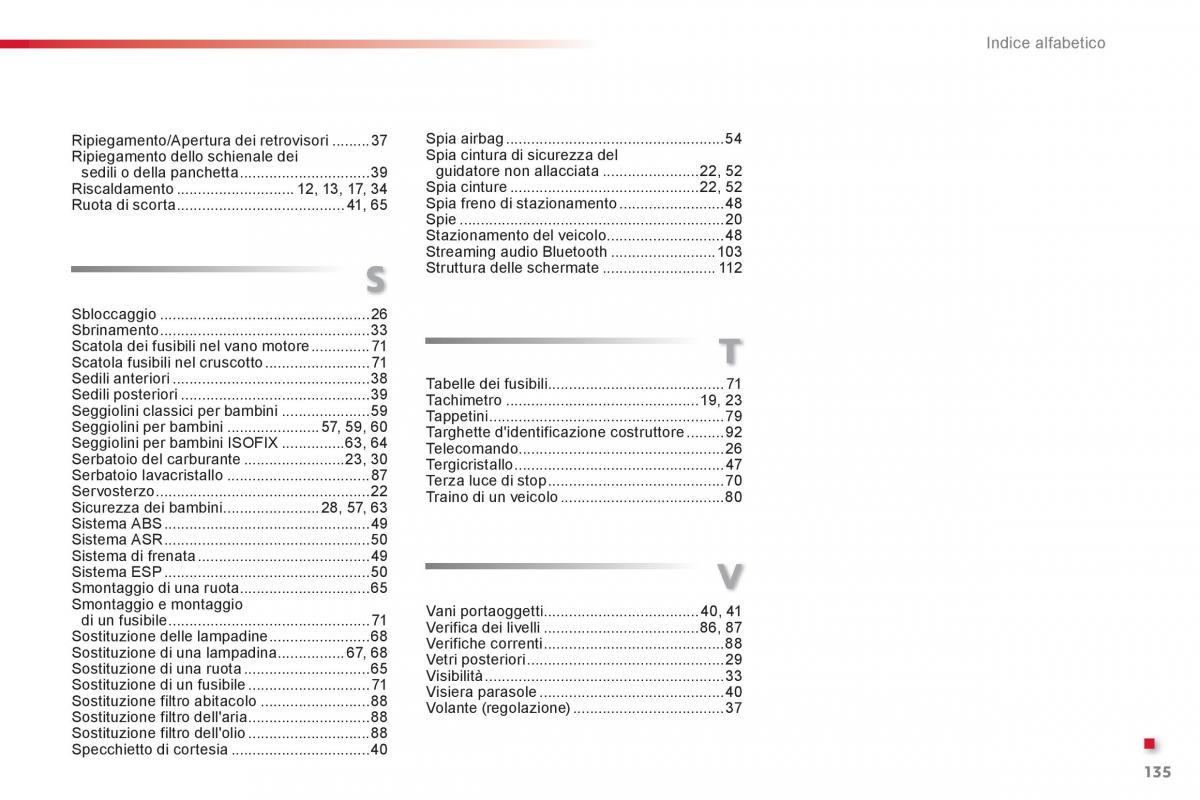 Citroen C1 I 1 manuale del proprietario / page 137