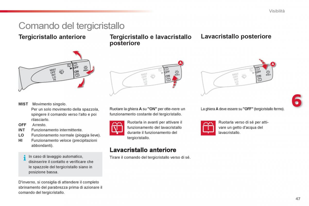 Citroen C1 I 1 manuale del proprietario / page 49