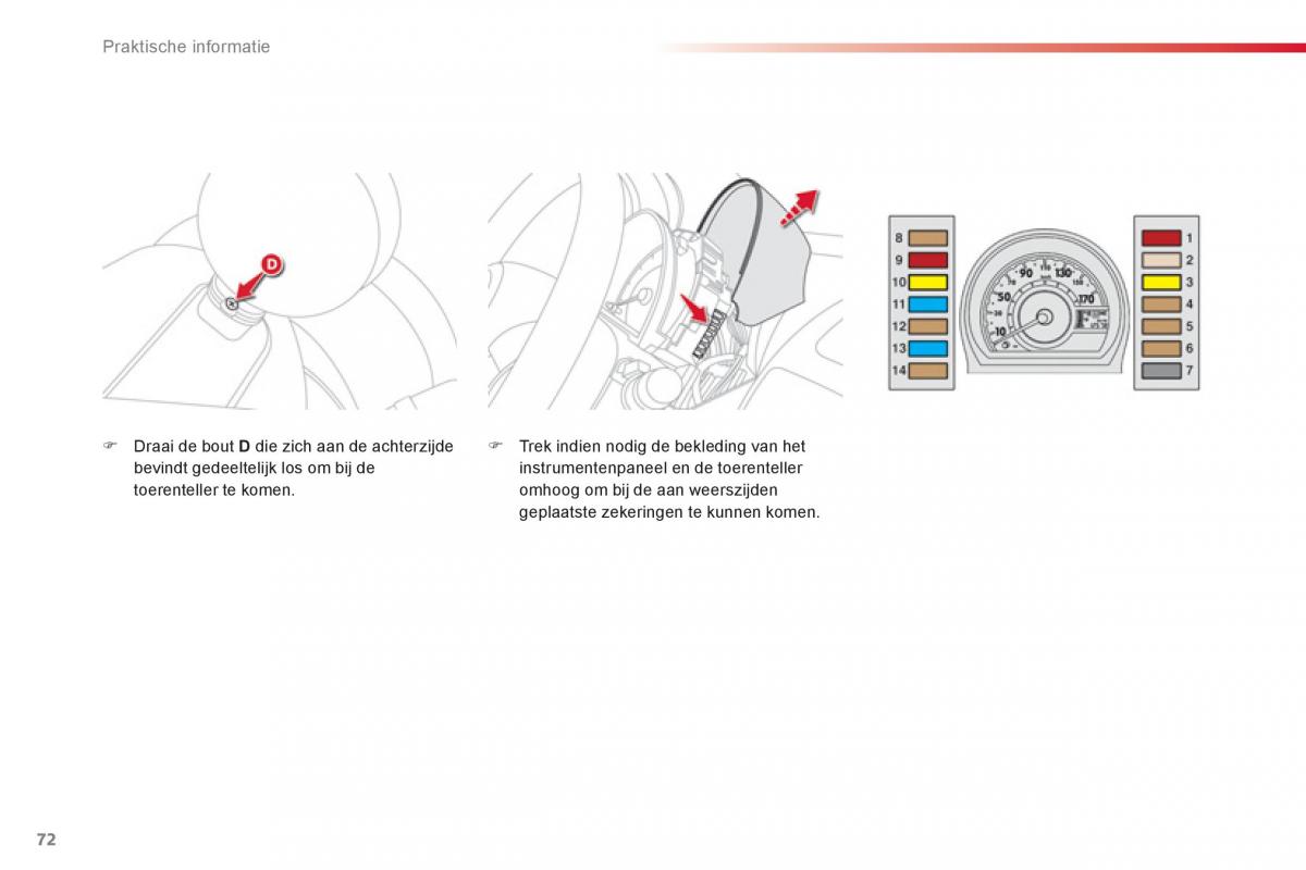 Citroen C1 I 1 handleiding / page 74