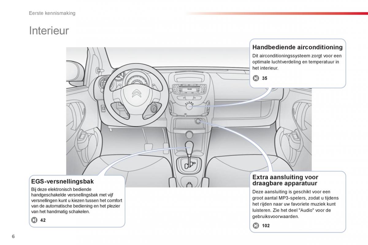 Citroen C1 I 1 handleiding / page 8