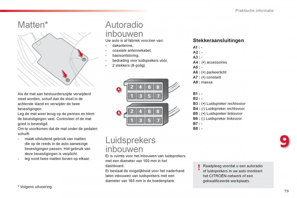 Citroen C1 I 1 handleiding / page 81