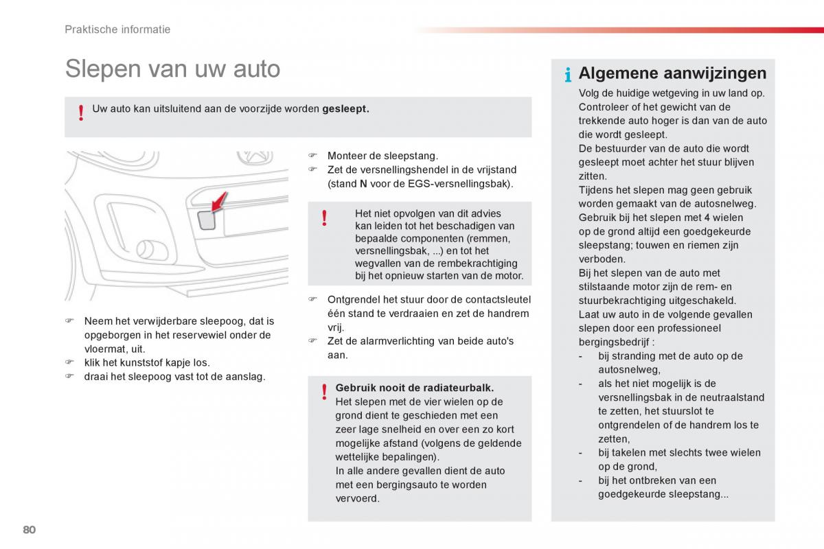 Citroen C1 I 1 handleiding / page 82