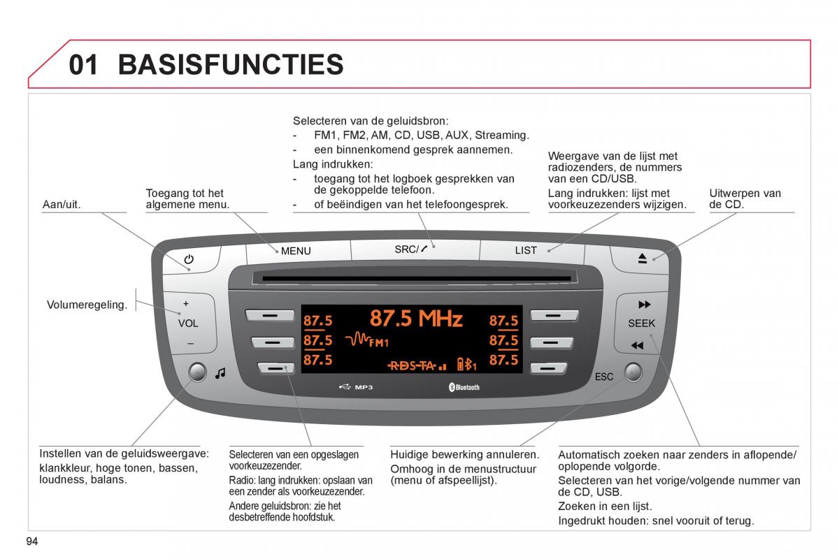 Citroen C1 I 1 handleiding / page 96