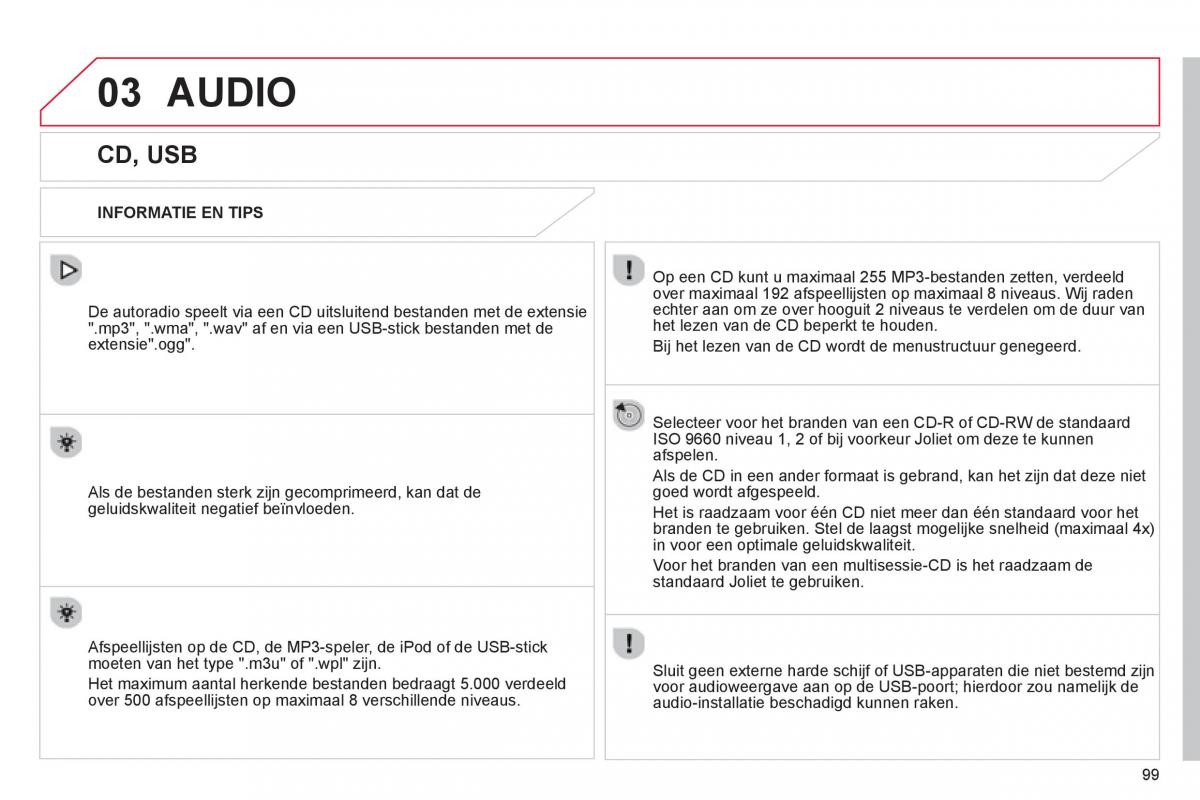 Citroen C1 I 1 handleiding / page 101