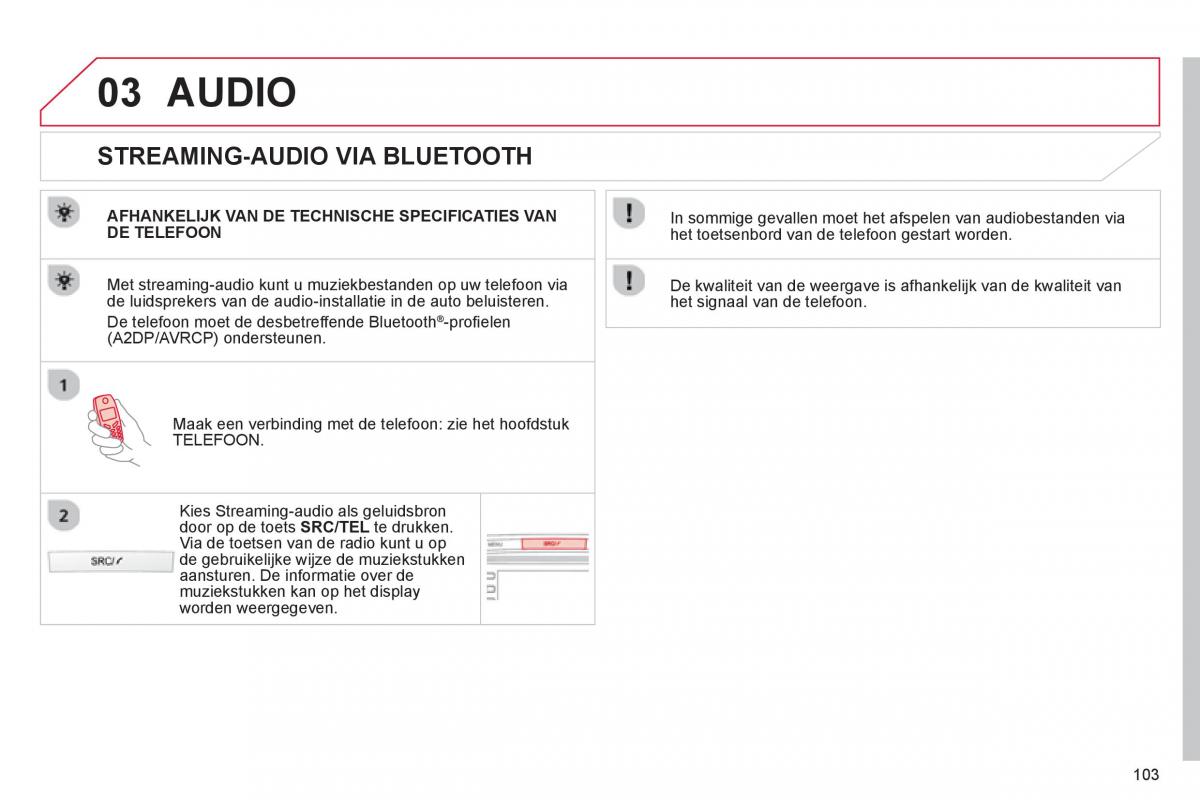 Citroen C1 I 1 handleiding / page 105