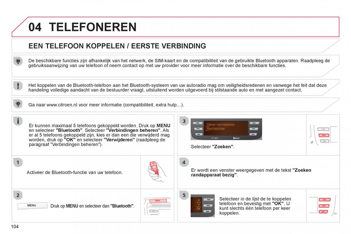 Citroen C1 I 1 handleiding / page 106