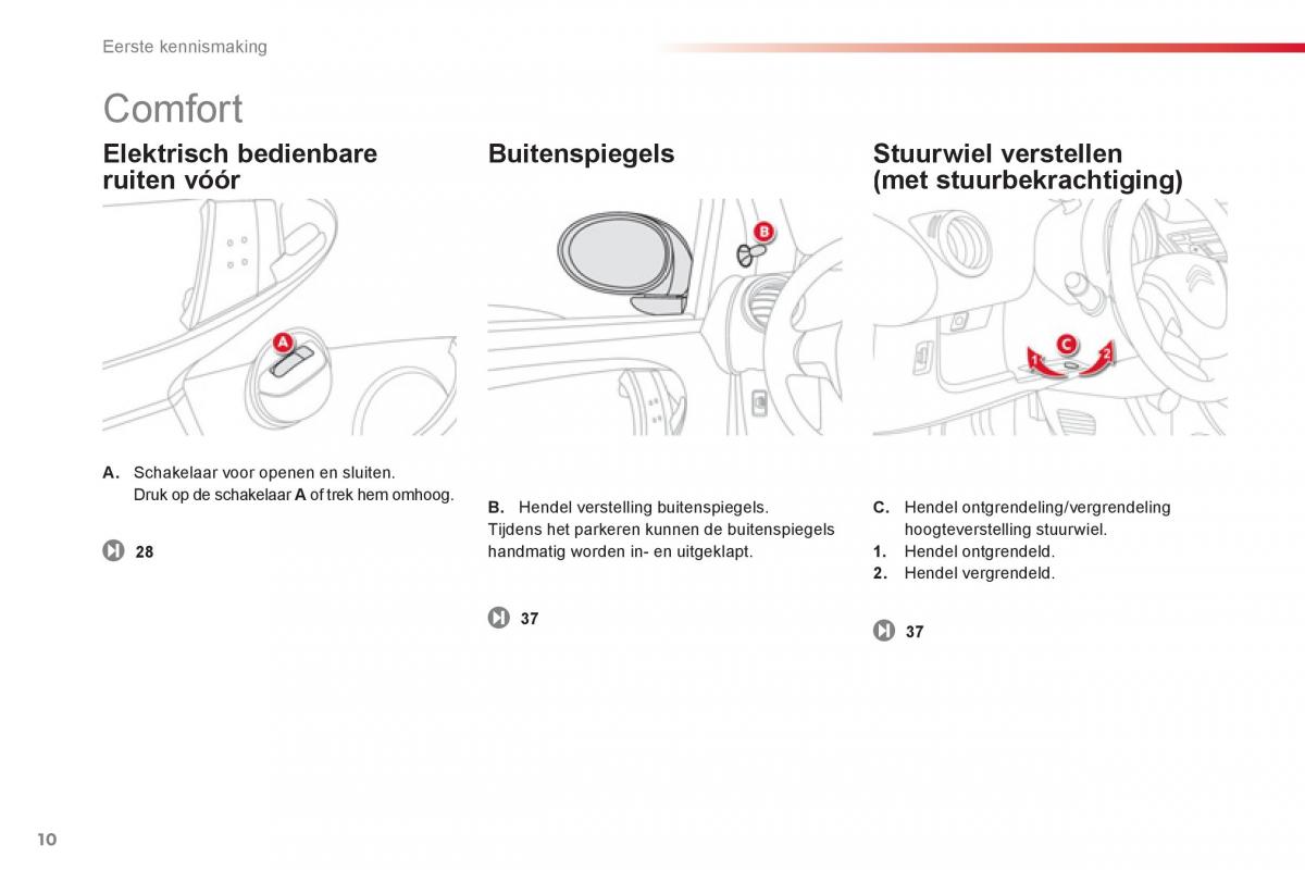 Citroen C1 I 1 handleiding / page 12