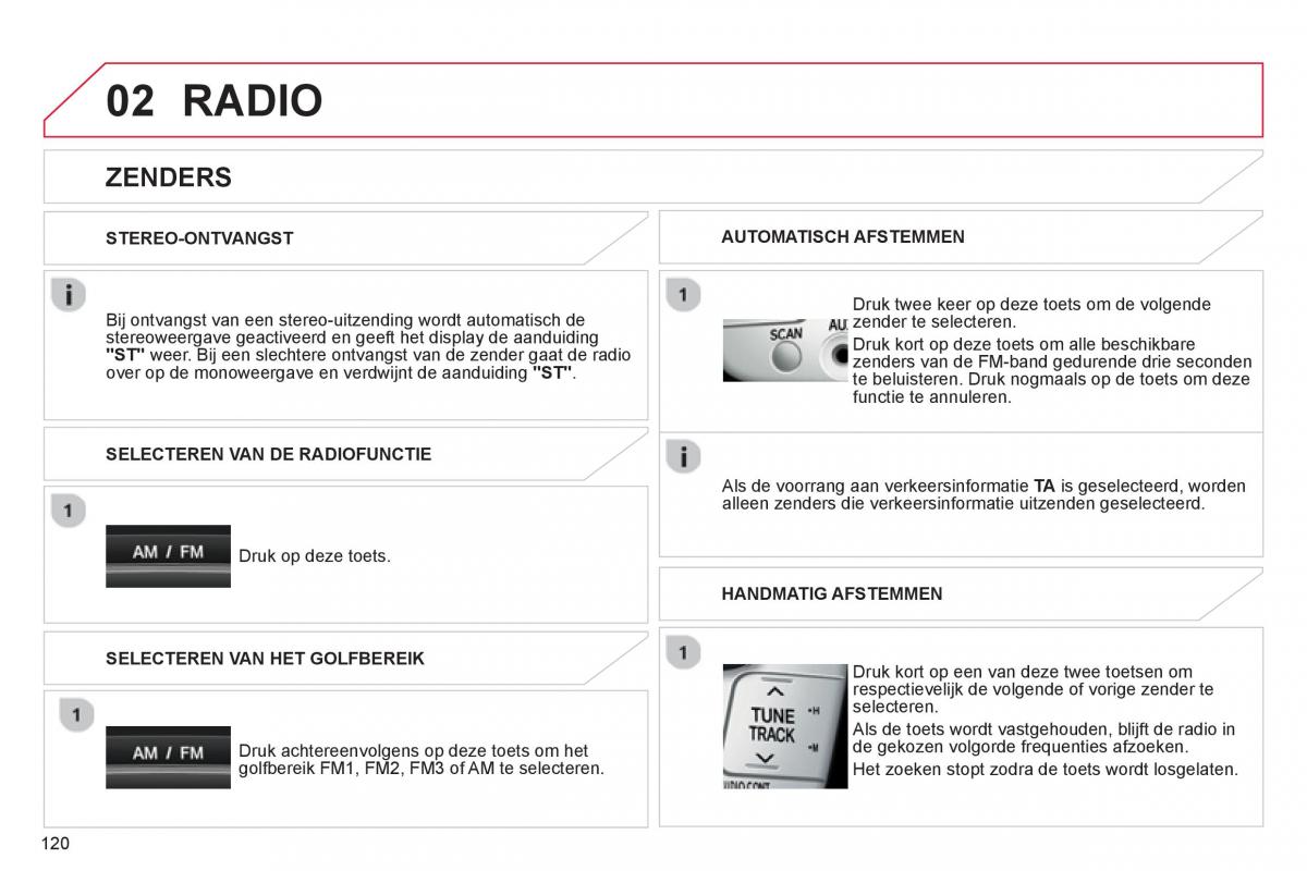 Citroen C1 I 1 handleiding / page 122