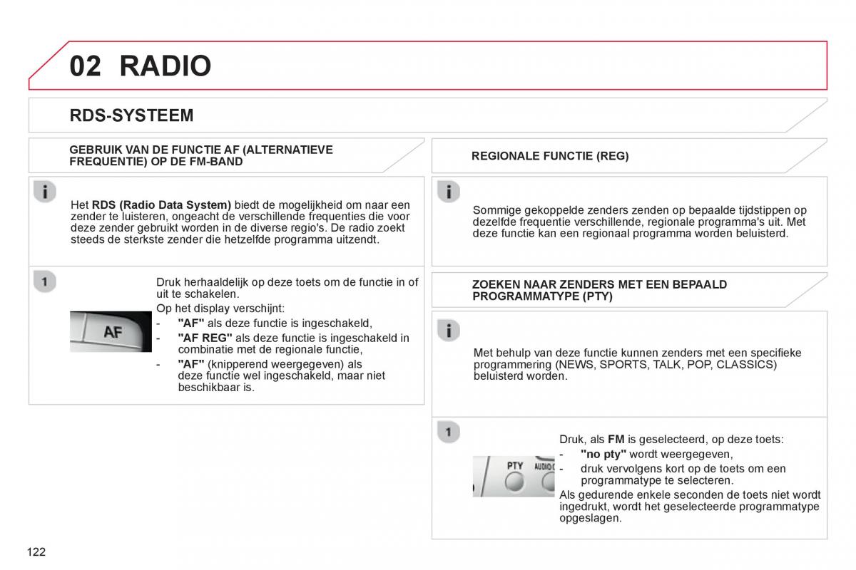 Citroen C1 I 1 handleiding / page 124