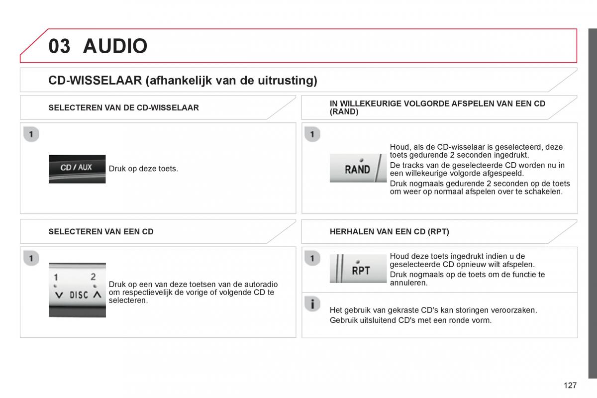 Citroen C1 I 1 handleiding / page 129