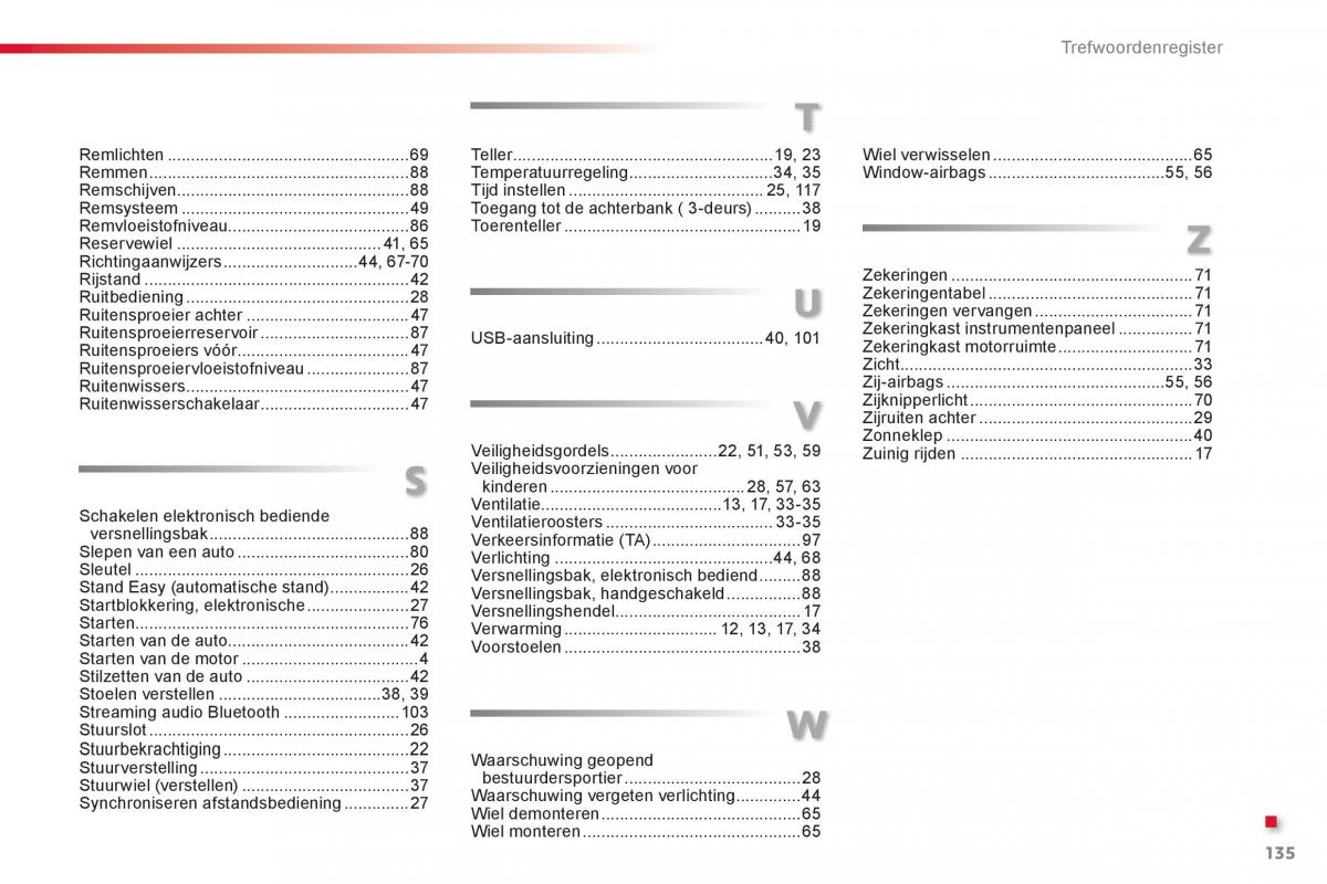 Citroen C1 I 1 handleiding / page 137