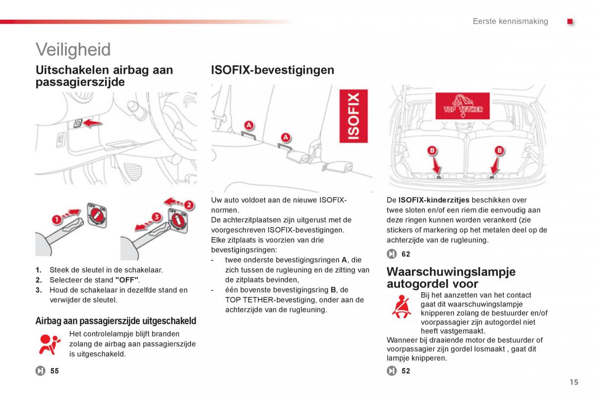 Citroen C1 I 1 handleiding / page 17