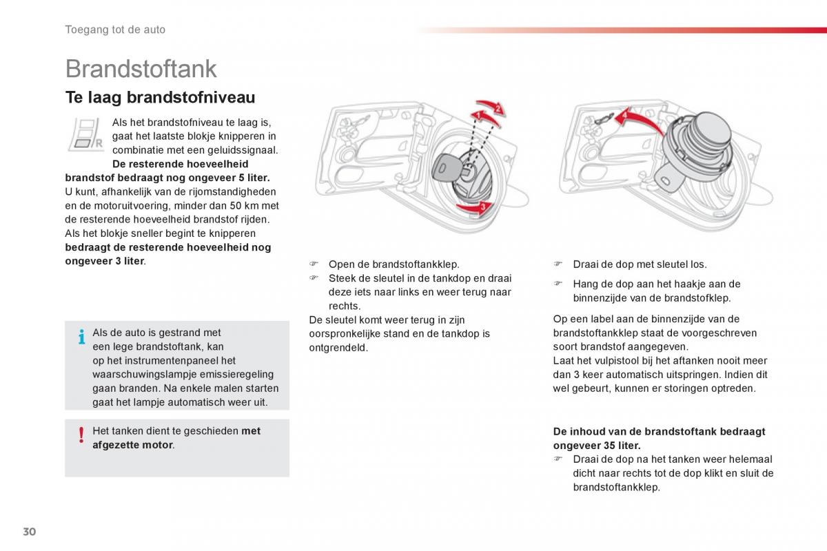 Citroen C1 I 1 handleiding / page 32