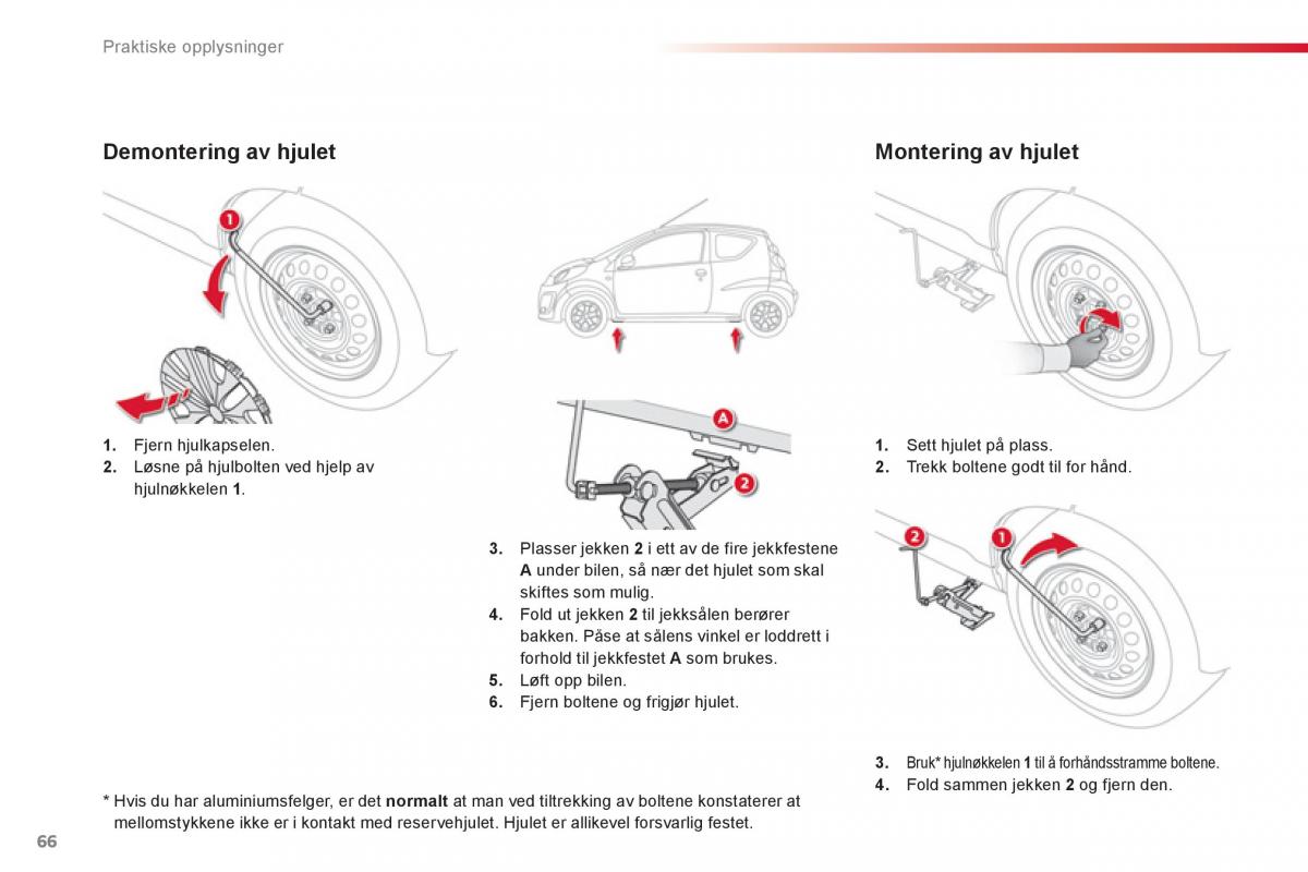 Citroen C1 I 1 bruksanvisningen / page 68