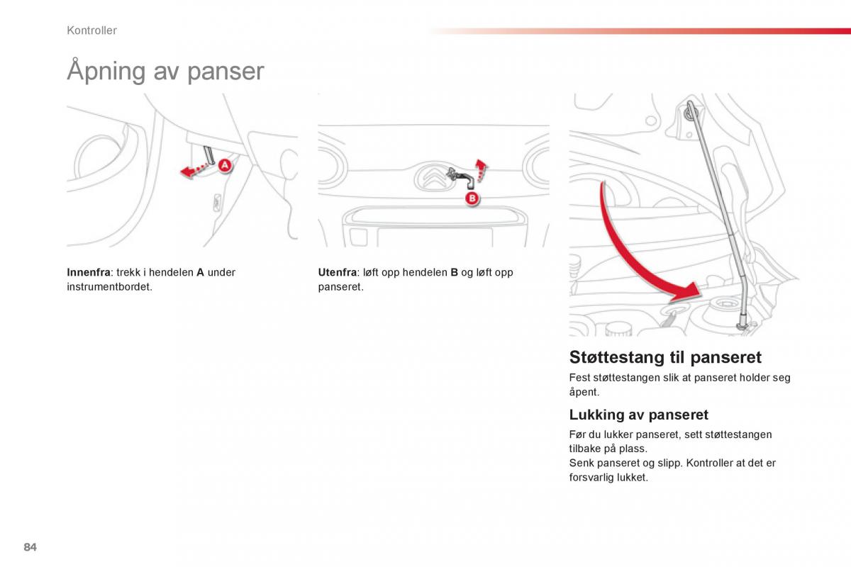 Citroen C1 I 1 bruksanvisningen / page 86