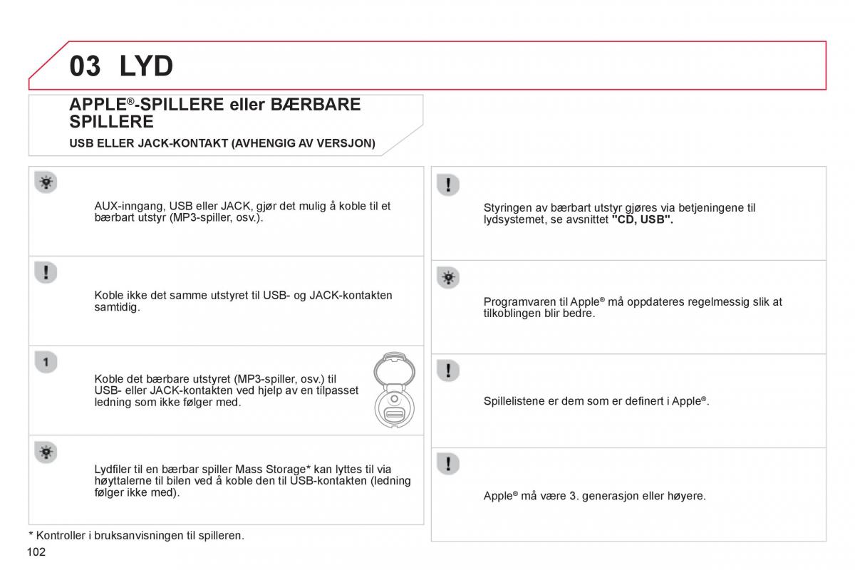 Citroen C1 I 1 bruksanvisningen / page 104