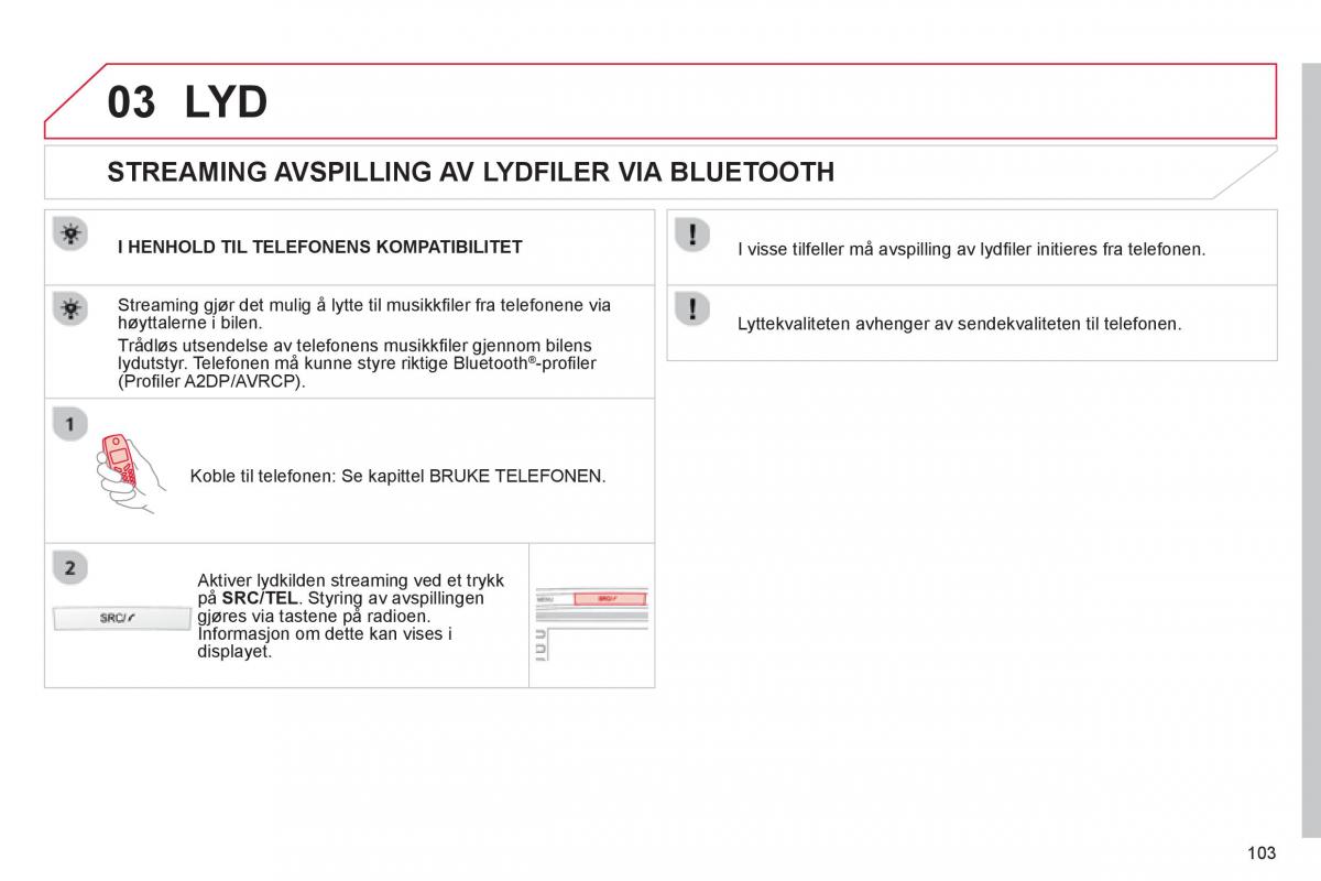 Citroen C1 I 1 bruksanvisningen / page 105