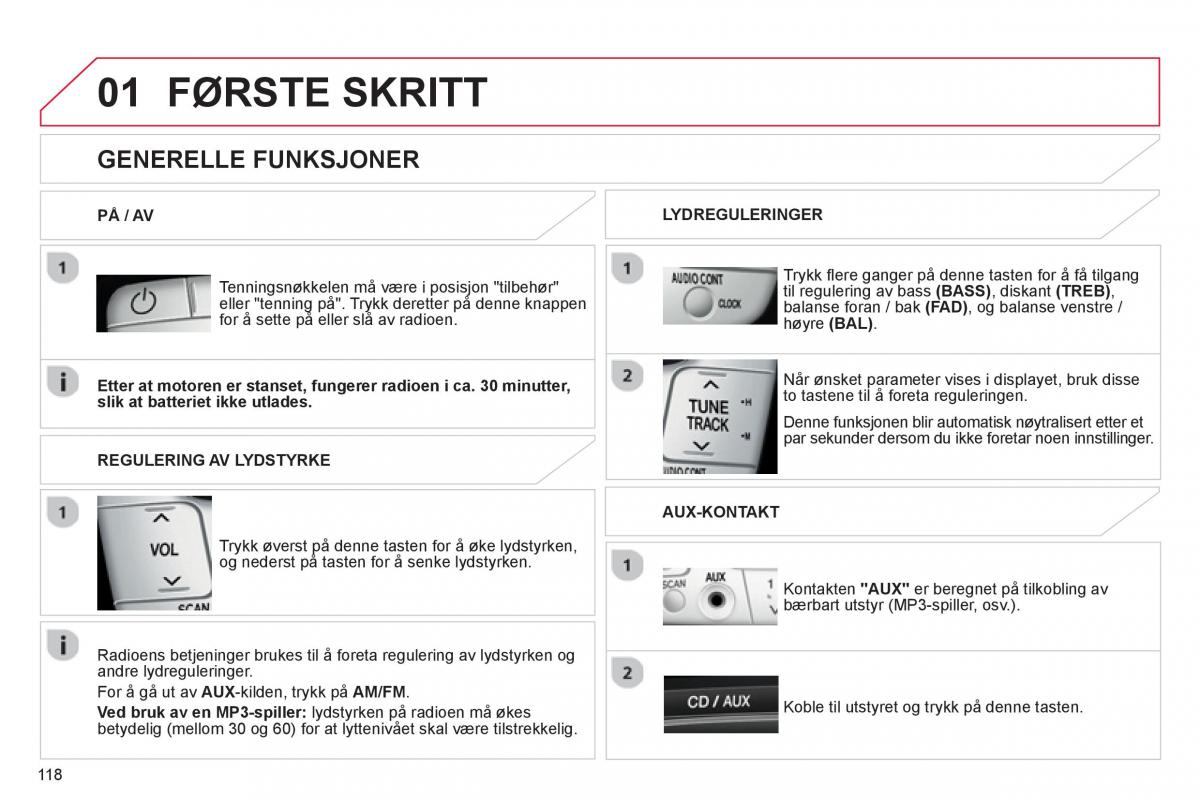 Citroen C1 I 1 bruksanvisningen / page 120