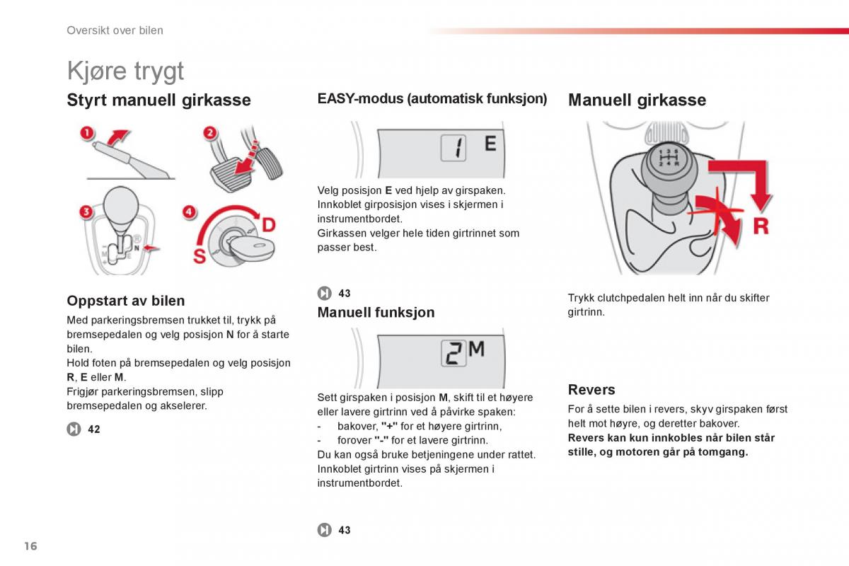 Citroen C1 I 1 bruksanvisningen / page 18