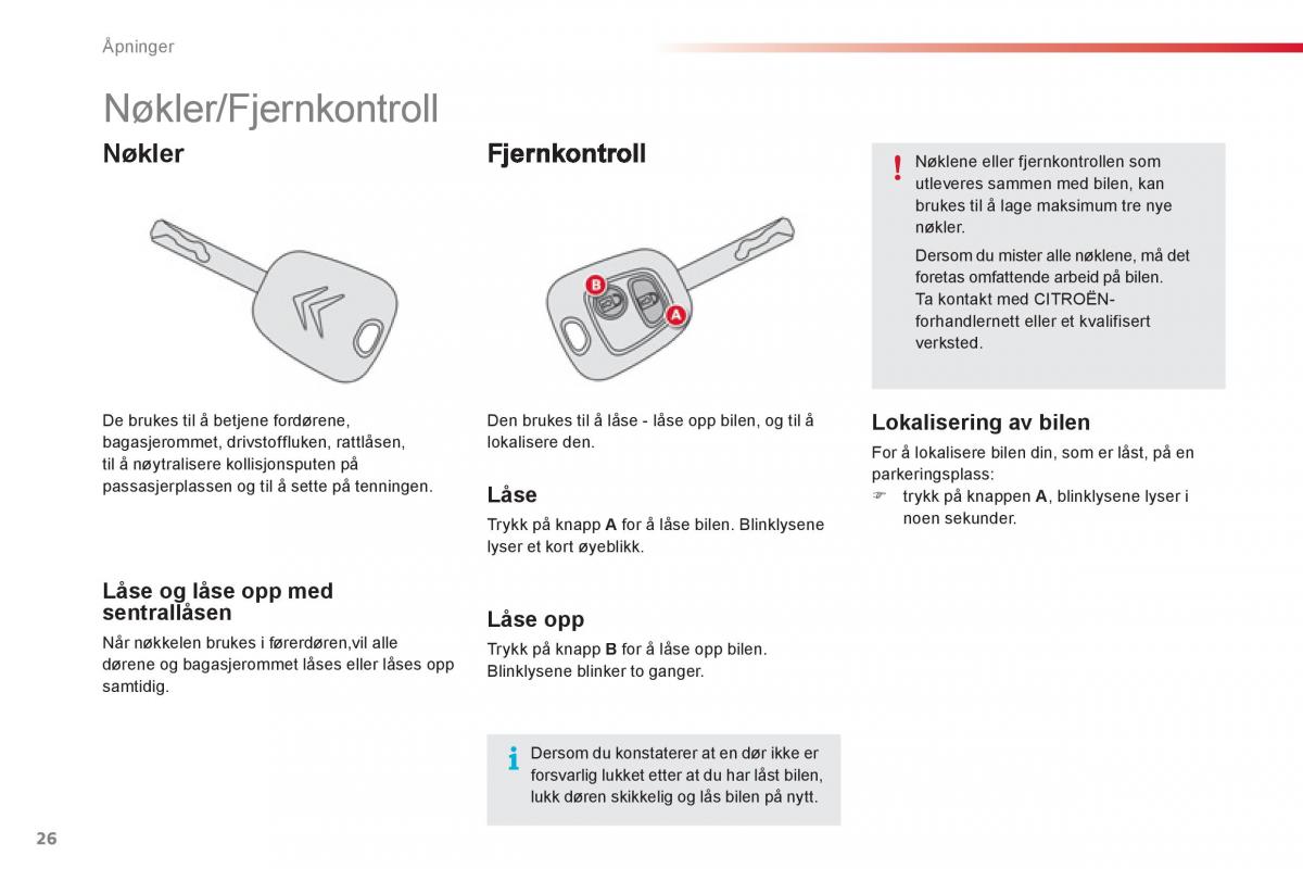 Citroen C1 I 1 bruksanvisningen / page 28