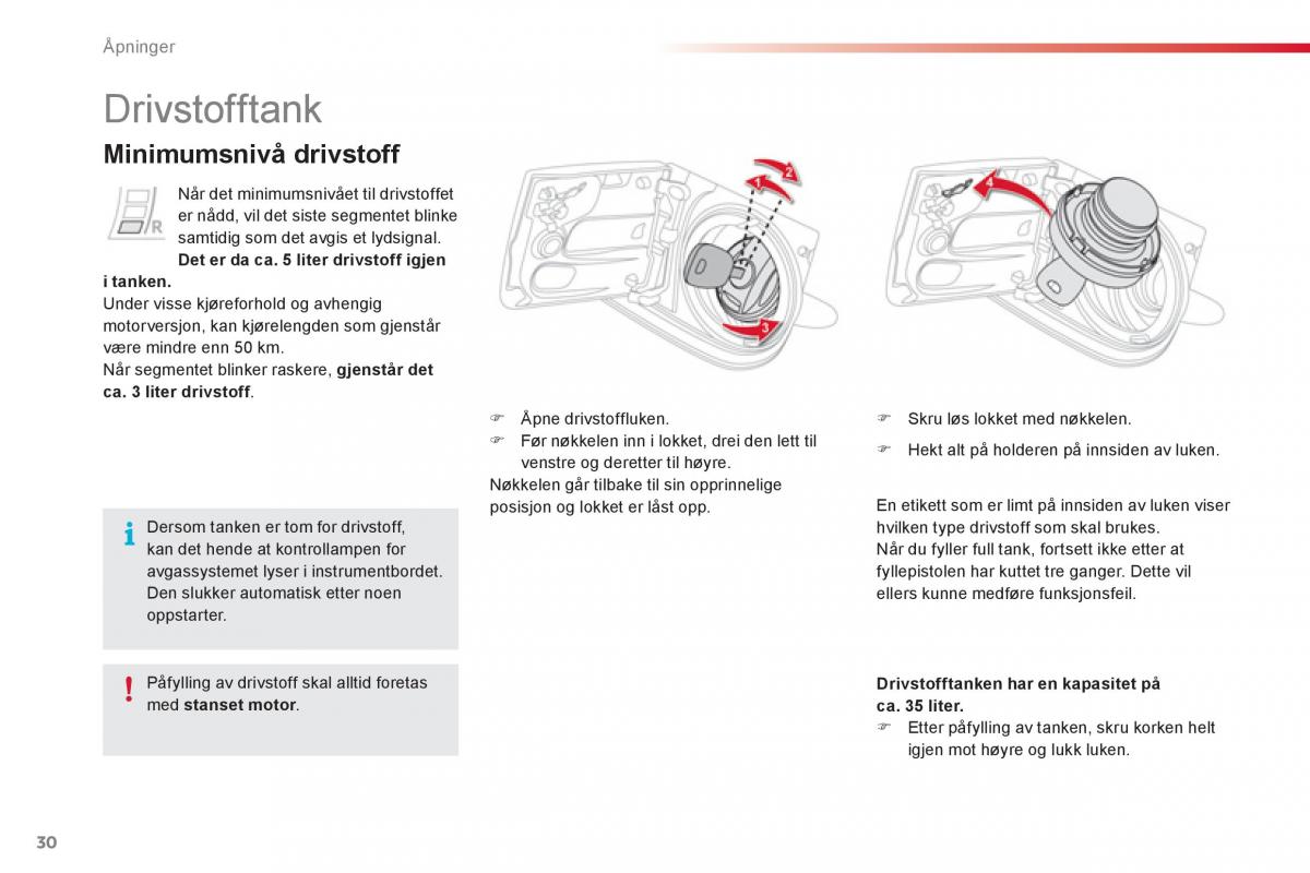 Citroen C1 I 1 bruksanvisningen / page 32