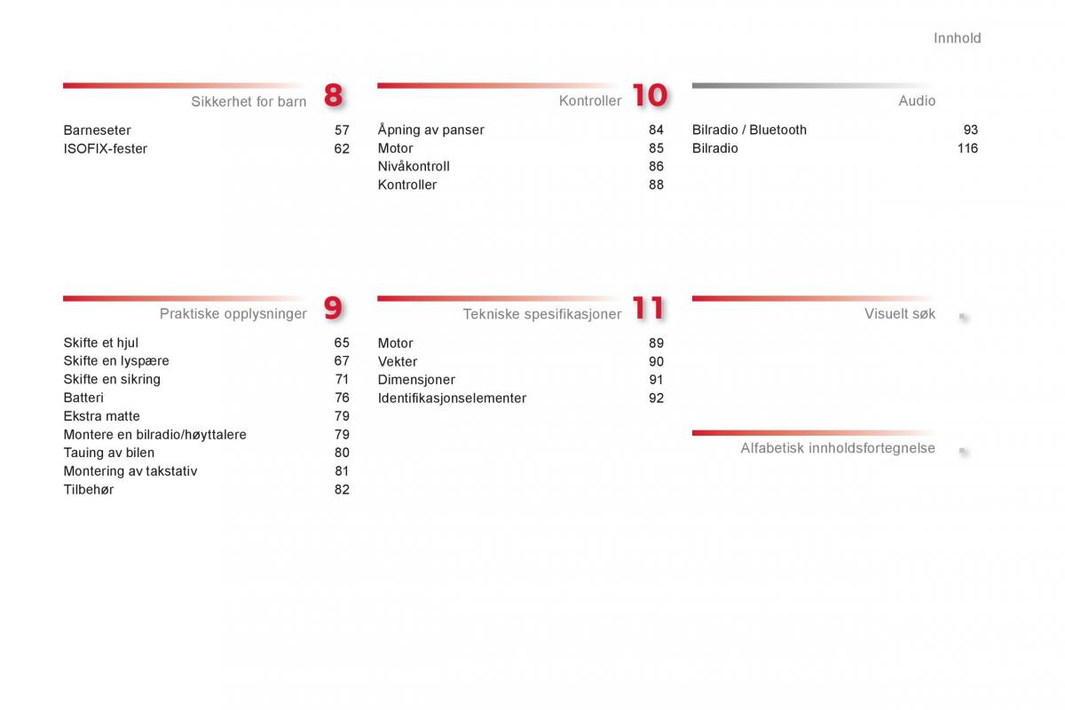 Citroen C1 I 1 bruksanvisningen / page 5