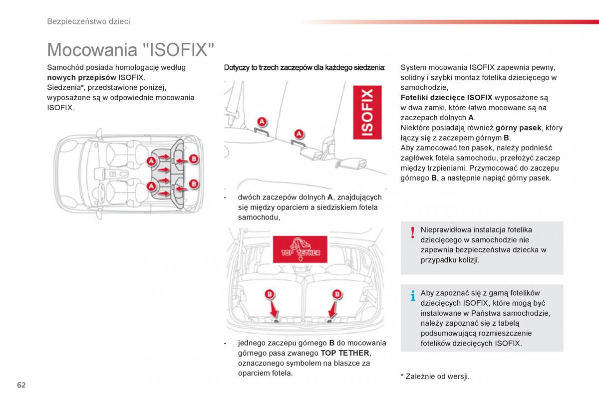 Citroen C1 I 1 instrukcja obslugi / page 64