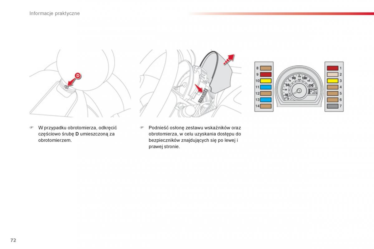 Citroen C1 I 1 instrukcja obslugi / page 74