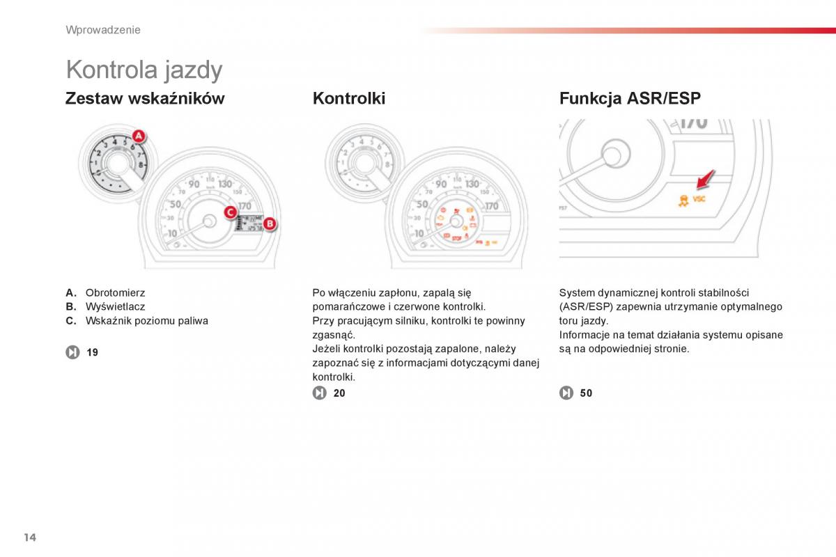 Citroen C1 I 1 instrukcja obslugi / page 16