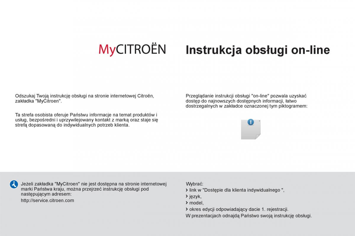 Citroen C1 I 1 instrukcja obslugi / page 2