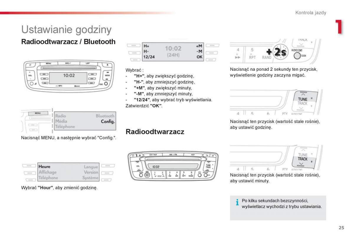 Citroen C1 I 1 instrukcja obslugi / page 27