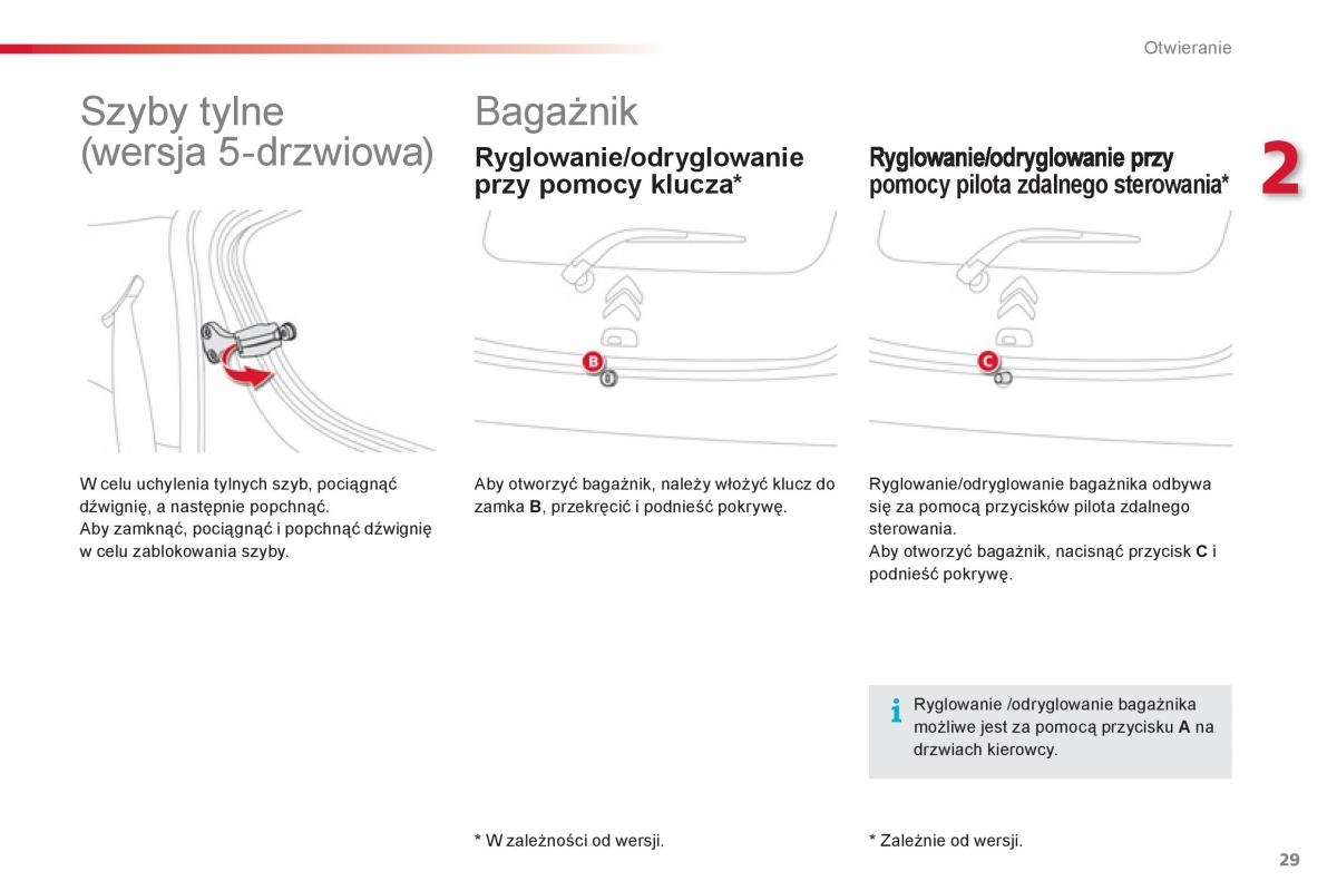 Citroen C1 I 1 instrukcja obslugi / page 31