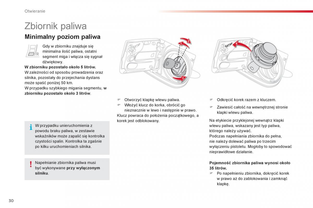 Citroen C1 I 1 instrukcja obslugi / page 32