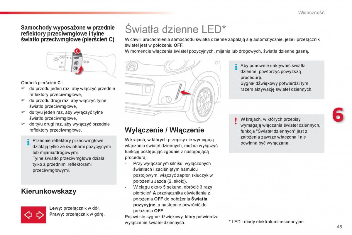 Citroen C1 I 1 instrukcja obslugi / page 47