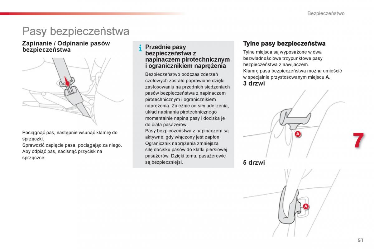 Citroen C1 I 1 instrukcja obslugi / page 53