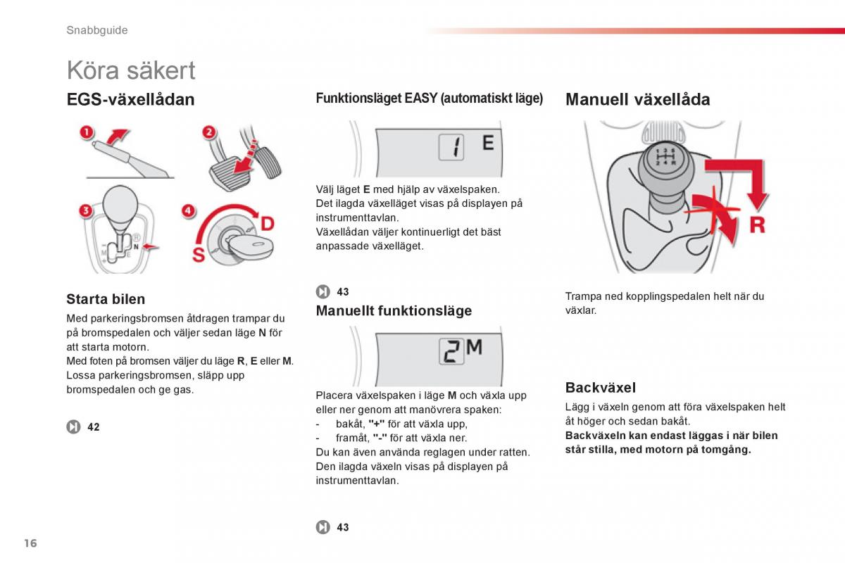 Citroen C1 I 1 instruktionsbok / page 18