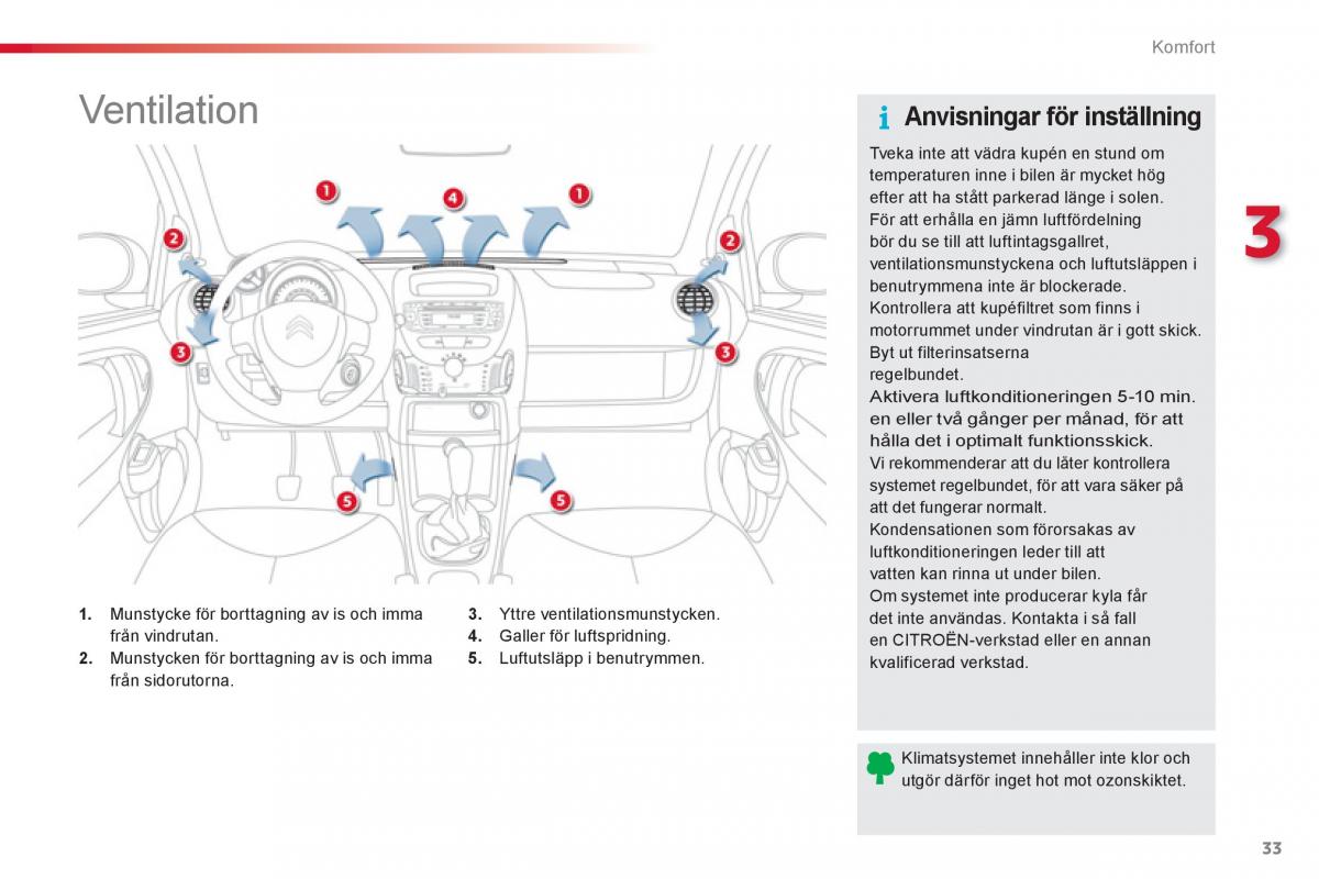 Citroen C1 I 1 instruktionsbok / page 35