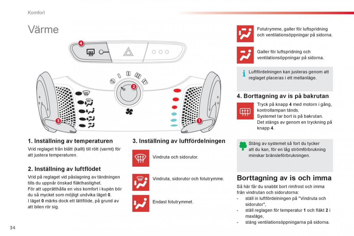 Citroen C1 I 1 instruktionsbok / page 36