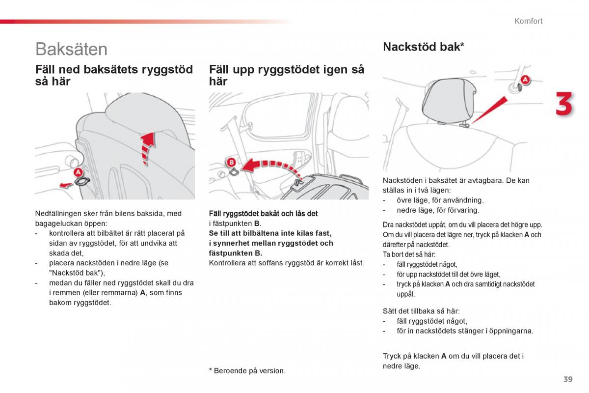 Citroen C1 I 1 instruktionsbok / page 41