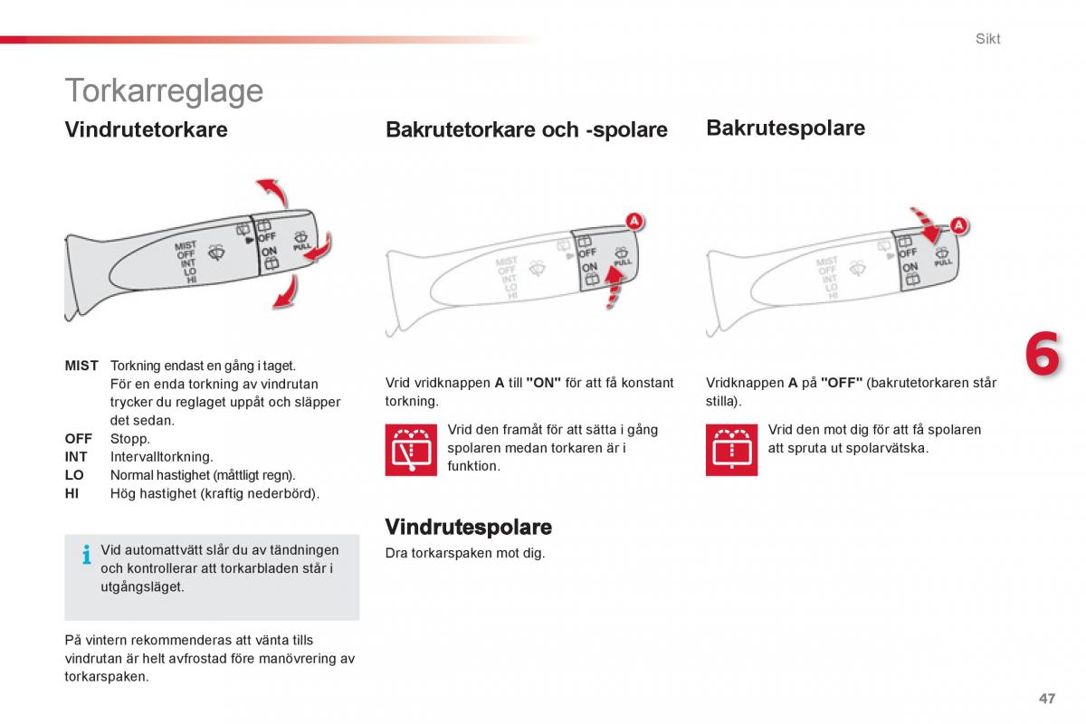 Citroen C1 I 1 instruktionsbok / page 49