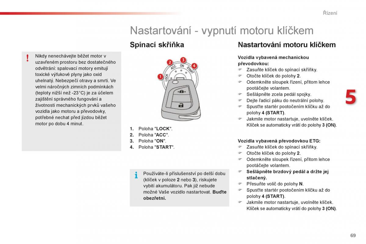 Citroen C1 II 2 navod k obsludze / page 71